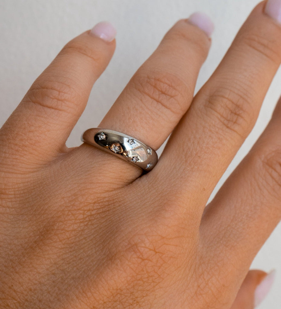 XL Chain Ring – JacqMaria Jewelry