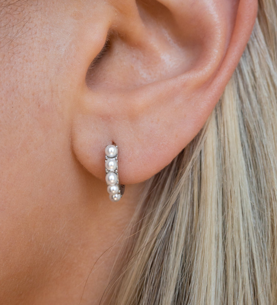 Ryder Earrings  Gold – JacqMaria Jewelry
