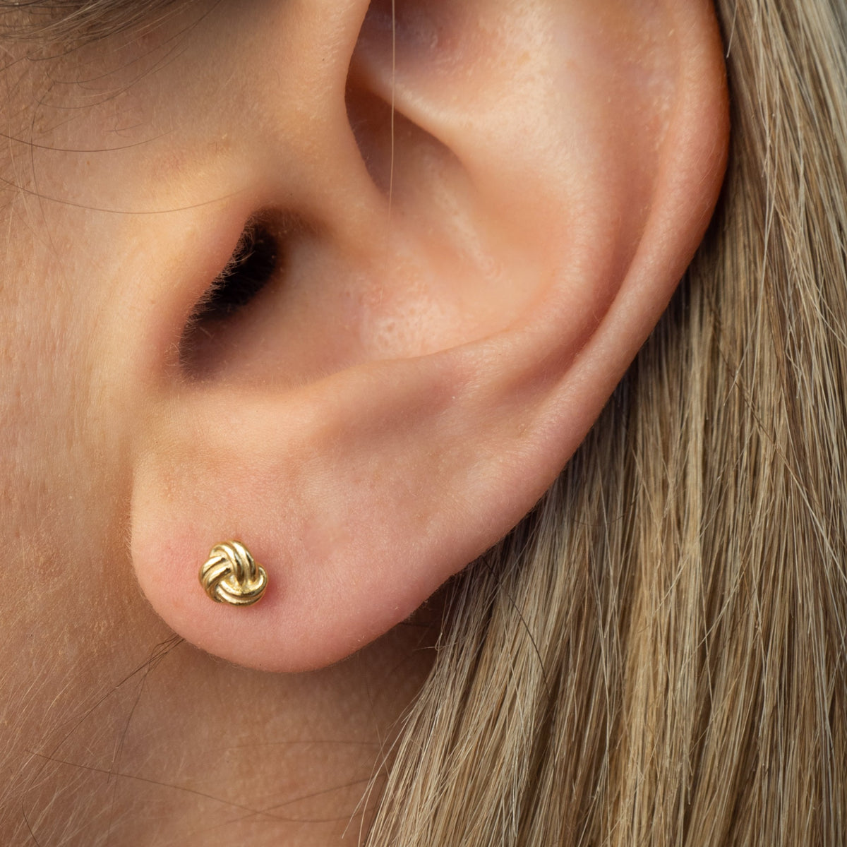 The Solstice Knot Studs