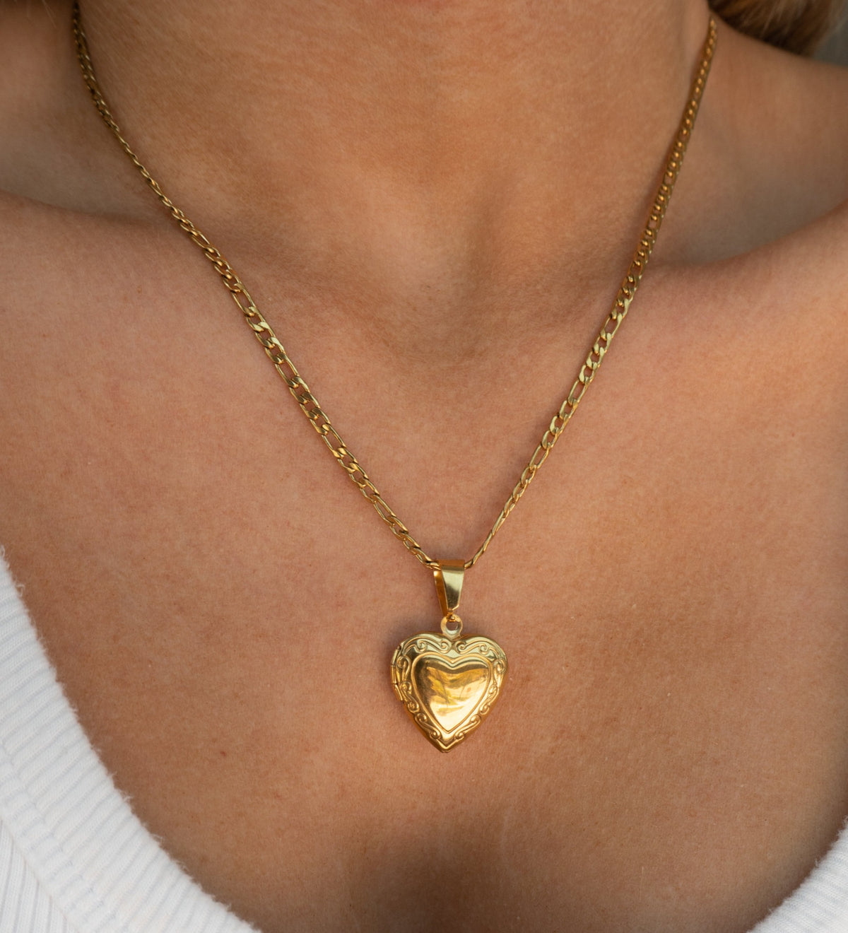 Heart Locket Necklace – JacqMaria Jewelry