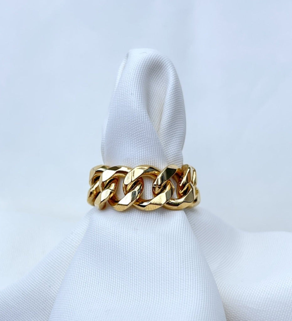 XL Chain Ring – JacqMaria Jewelry
