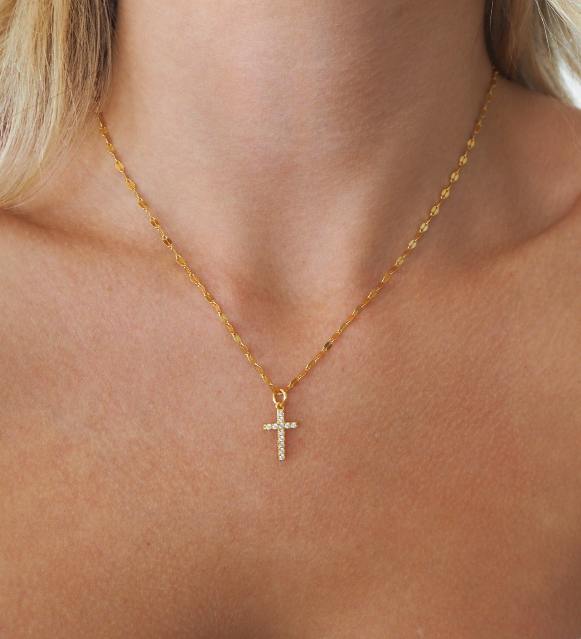 Dainty Gold Cross Choker, Small Cross Choker Necklace, Silver Cross Chain  Necklace, Layering Jewelry, Tiny Cross Choker, Christian Cross - Etsy